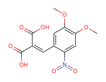 2-(4,5-Dimethoxy-2-nitro-benzylidene)-malonic acid