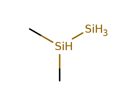 Molecular Structure of 16342-86-2 (Disilane, 1,1-dimethyl-)