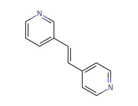 Molecular Structure of 14802-44-9 ((E)-3-[2-(4-pyridyl)vinyl]pyridine)