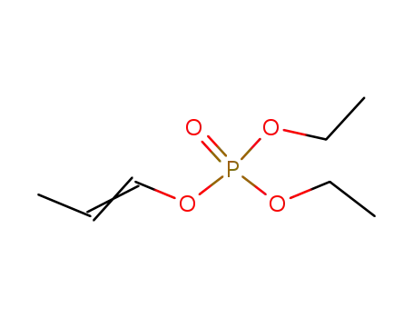 Phosphoric acid diethyl 1-propenyl ester