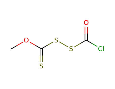 Chloro[(methoxycarbonothioyl)disulfanyl]oxomethane
