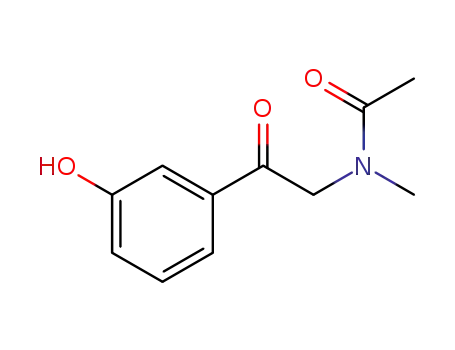 N-[2-(3-hydroxyphenyl)-2-oxo-ethyl]-N-methyl-acetamide