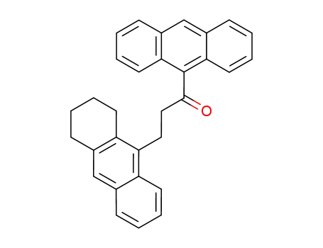 1-Propanone, 1-(9-anthracenyl)-3-(1,2,3,4-tetrahydro-9-anthracenyl)-