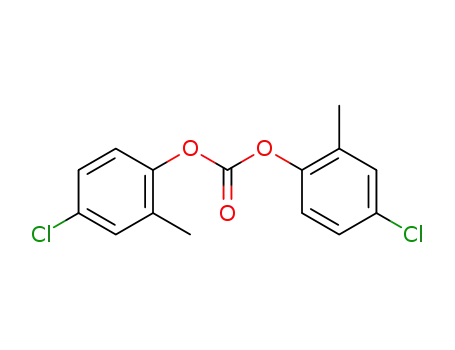 Molecular Structure of 39489-74-2 (carbonic acid bis-(4-chloro-2-methyl-phenyl ester))