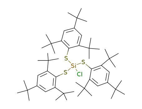 C<sub>54</sub>H<sub>87</sub>ClS<sub>3</sub>Si