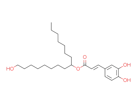 Molecular Structure of 110397-62-1 (9-caffeoyloxyhexadecanol)