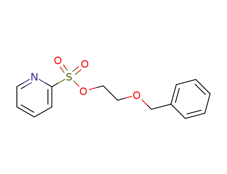 Molecular Structure of 123455-81-2 (Pyridine-2-sulfonic acid 2-benzyloxy-ethyl ester)