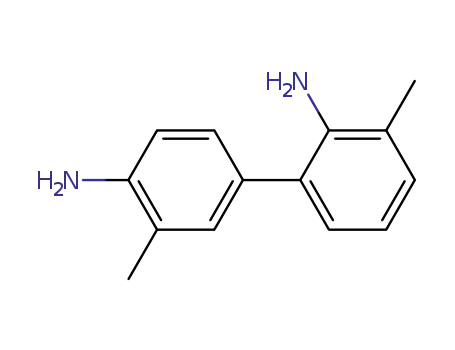 Molecular Structure of 109689-54-5 (3,3'-dimethyl-biphenyl-2,4'-diyldiamine)