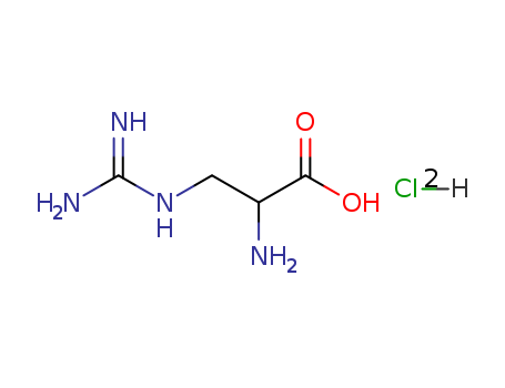 3-[(aminoiminomethyl)amino]-L-alanine monohydrochloride
