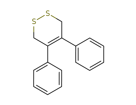 4,5-Diphenyl-3,6-dihydro-1,2-dithiine cas  34804-73-4