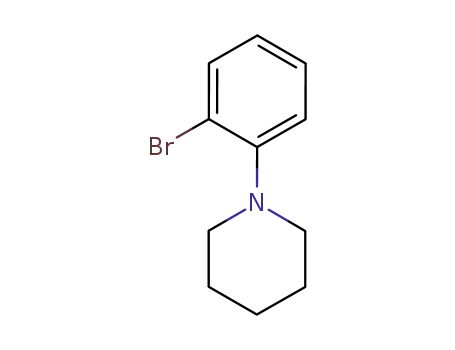 Molecular Structure of 82212-00-8 (4-(2-BROMOPHENYL)PIPERIDINE)