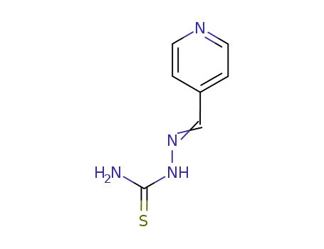 Molecular Structure of 1200-00-6 (isonicotinaldehyde thiosemicarbazone)
