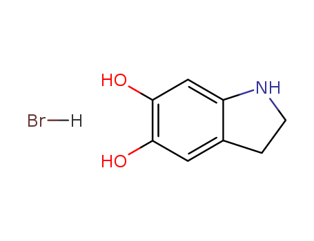 2,3-dihydro-1H-indole-5,6-diol;hydrobromide