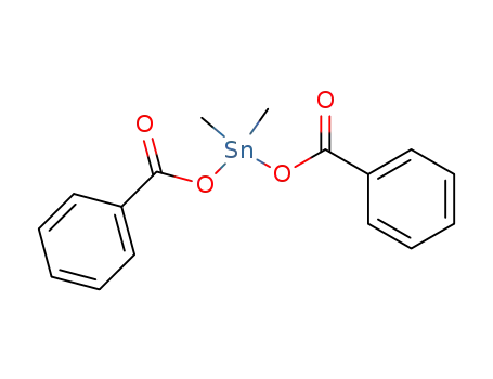 Bis(benzoyloxy)(dimethyl)stannane