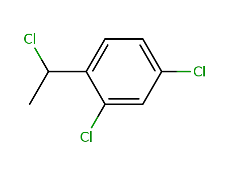 Molecular Structure of 60907-89-3 (2,4-dichloro-1-(1-chloroethyl)benzene)