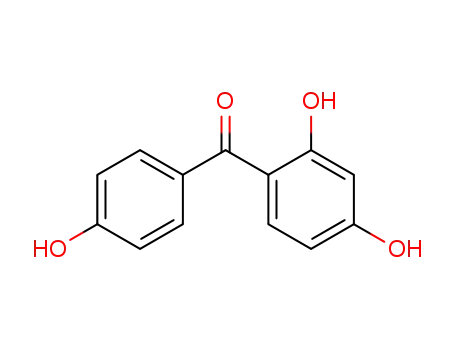 Molecular Structure of 1470-79-7 (2,4,4'-TRIHYDROXYBENZOPHENONE)
