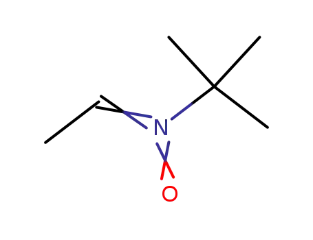 Molecular Structure of 55830-07-4 (N-(tert-Butyl)ethylidenamin-N-oxid)