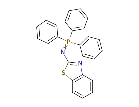 Molecular Structure of 20415-66-1 (2-Benzothiazolamine, N-(triphenylphosphoranylidene)-)