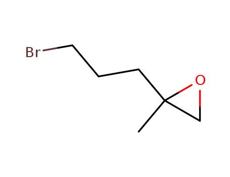 Molecular Structure of 121108-78-9 (2-(3-Bromo-propyl)-2-methyl-oxirane)