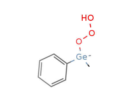 Molecular Structure of 883907-65-1 ((CH<sub>3</sub>)2C<sub>6</sub>H<sub>5</sub>GeOOOH)