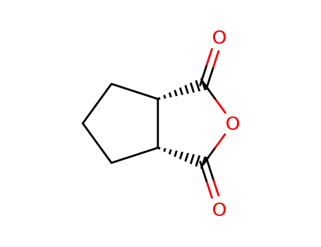 Molecular Structure of 743438-34-8 ((3ALPHAR,6ALPHAS)-TETRAHYDRO-1H-CYCLOPENTA[C]FURAN-1,3(3AH)-DIONE (3))