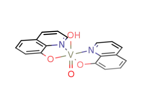 Vanadium, oxohydroxybis(8-quinolinolato)-