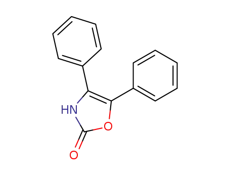 Molecular Structure of 5014-83-5 (4,5-diphenyl-2(3H)-Oxazolone)