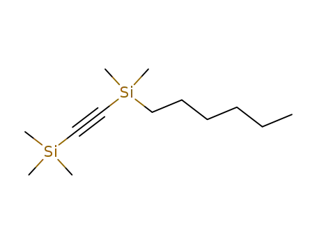 Silane, [(hexyldimethylsilyl)ethynyl]trimethyl-