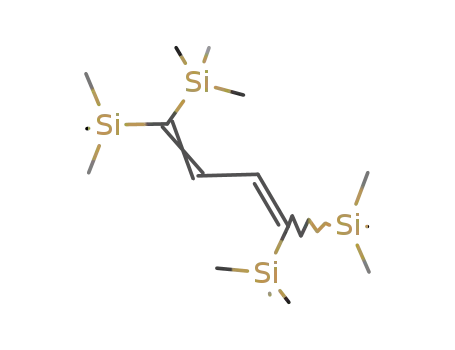 Molecular Structure of 96293-10-6 (1,1,4,4-Tetrakis(trimethylsilyl)-1,3-butadiene)