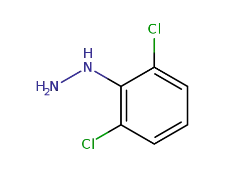 Molecular Structure of 14763-24-7 (1-(2,6-DICHLOROPHENYL)HYDRAZINE)