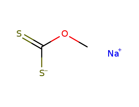 Molecular Structure of 6370-03-2 (Dithiocarbonic acid O-methyl S-sodium salt)