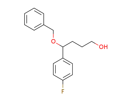 4-(benzyloxy)-4-(4-fluorophenyl)-butan-1-ol