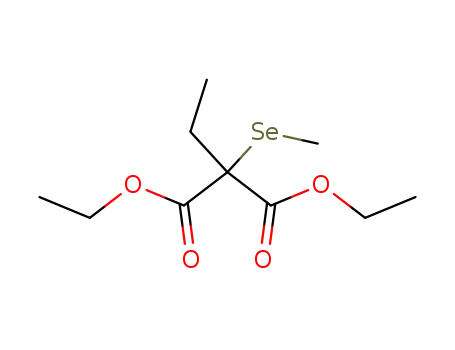 2-Ethyl-2-methylselanyl-malonic acid diethyl ester
