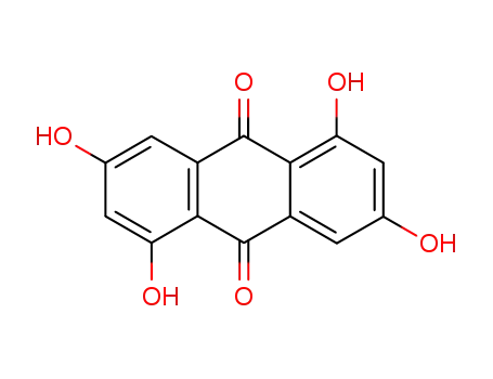 Molecular Structure of 632-82-6 (Anthrachrysone)
