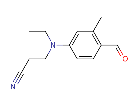 3-(Ethyl(4-formyl-3-methylphenyl)amino)propanenitrile