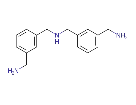 Molecular Structure of 34235-31-9 (BIS-(3-AMINOMETHYLBENZYL)AMIN)