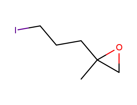 Molecular Structure of 87453-03-0 (2-(3-Iodo-propyl)-2-methyl-oxirane)