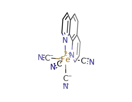 [Fe(1,10-phenanthroline)(CN)4]<sup>(2-)</sup>