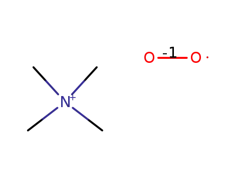 Molecular Structure of 62205-77-0 (tetramethylammonium superoxide)