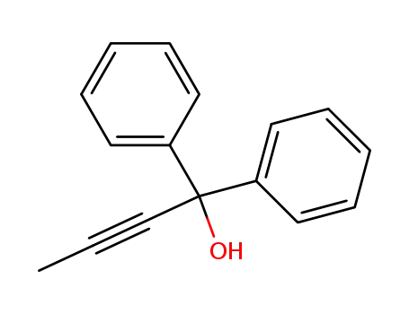 Molecular Structure of 836-87-3 (Benzenemethanol, a-phenyl-a-1-propynyl-)