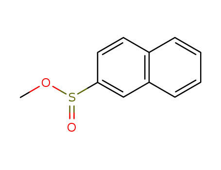 Molecular Structure of 95323-21-0 (methyl naphthalene-2-sulfinate)