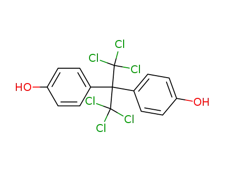 Molecular Structure of 144820-54-2 (hexachlorobisphenol A)