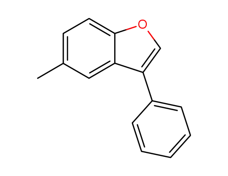 Molecular Structure of 14385-52-5 (5-METHYL-3-PHENYLBENZOFURAN)