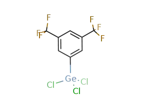 Molecular Structure of 717918-65-5 (1-(trichlorogermyl)-3,5-bis(trifluoromethyl)benzene)