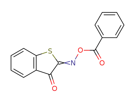 Molecular Structure of 327980-16-5 (2-benzoylimino-benzo[<i>b</i>]thiophen-3-one)