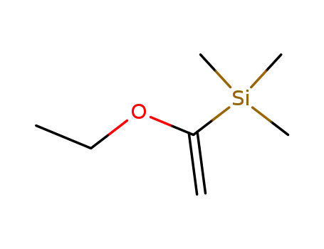 Molecular Structure of 81177-92-6 ((1-ETHOXYVINYL)-TRIMETHYLSILANE)