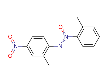 Molecular Structure of 102276-74-4 (2,2'-dimethyl-4-nitro-ONN-azoxybenzene)