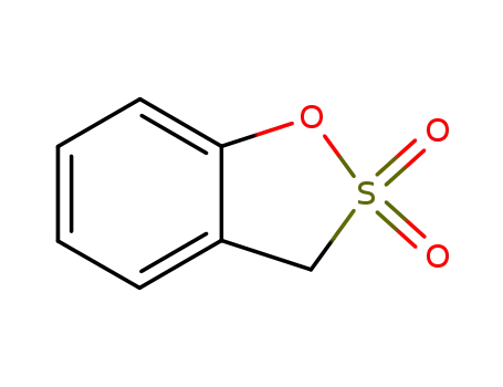 Molecular Structure of 10284-44-3 (2-hydroxy-alpha-toluenesulfonic acid sultone)