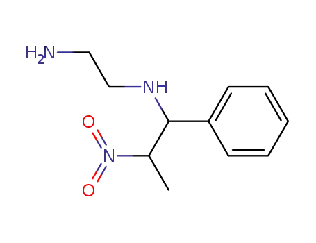 Molecular Structure of 14762-38-0 (N-(2-nitro-1-phenylpropyl)ethylenediamine)