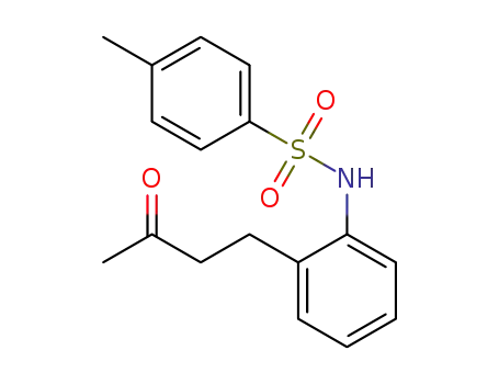 N-(2-(3-oxobutyl)phenyl)-4-methylbenzenesulfonamide